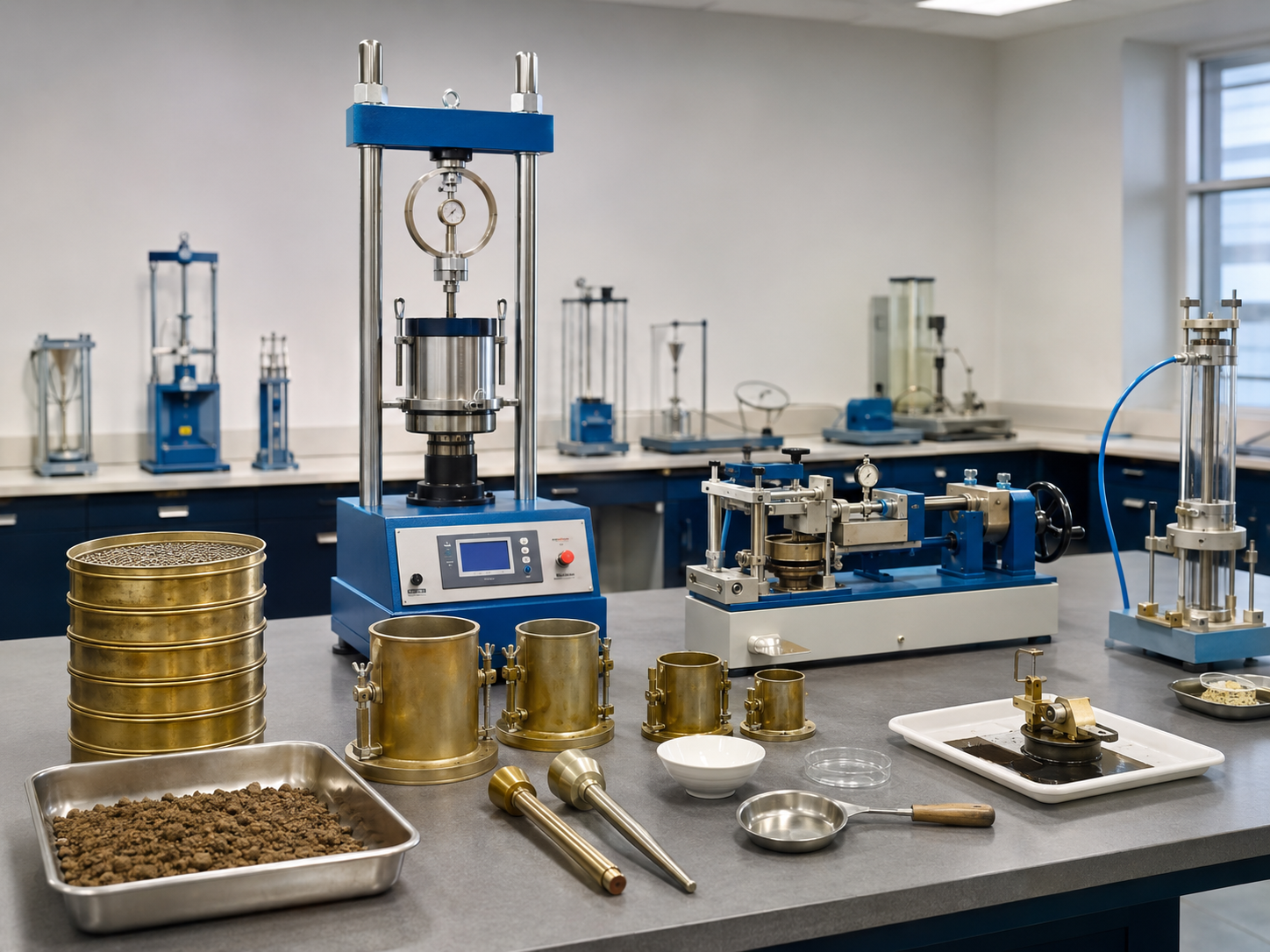 Asphalt testing equipment